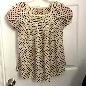 Item #215 Ladies Polka Dot Blouse